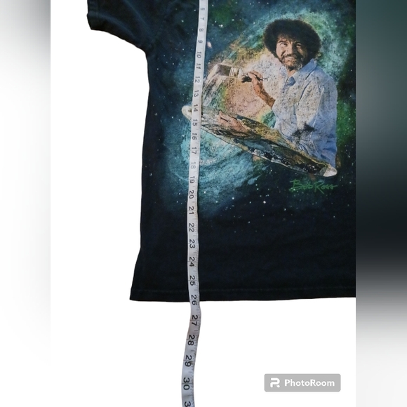 Bob Ross tee.  Mens medium. - Picture 4 of 5